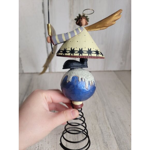 Williraye Studio SIGNED Christmas Angel Tree Topper 2004 - Picture 6 of 14